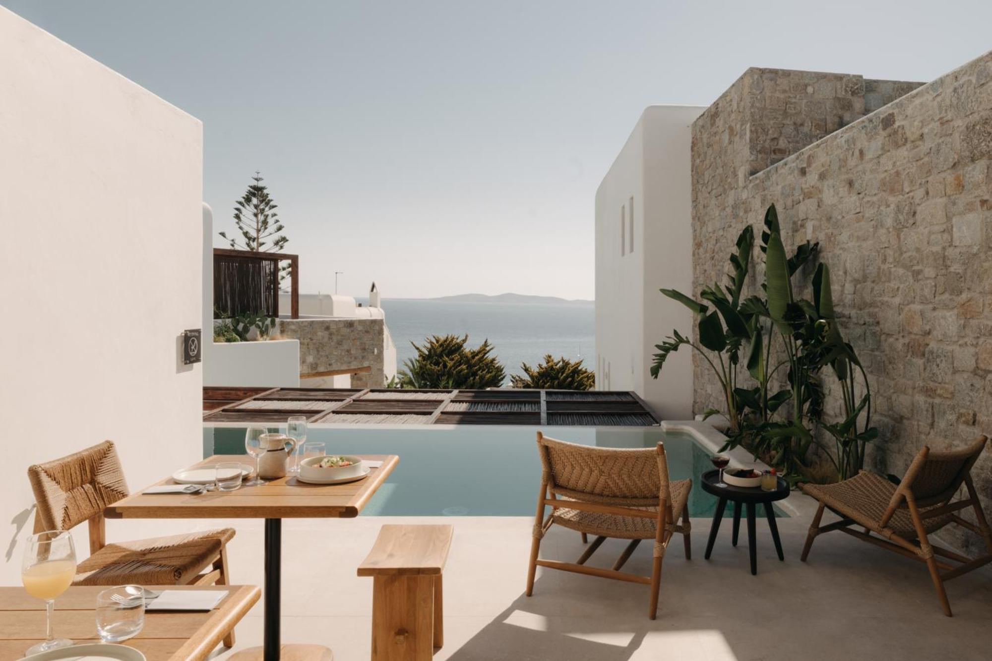 Hotel Bard De Sol Mykonos Town Exterior foto