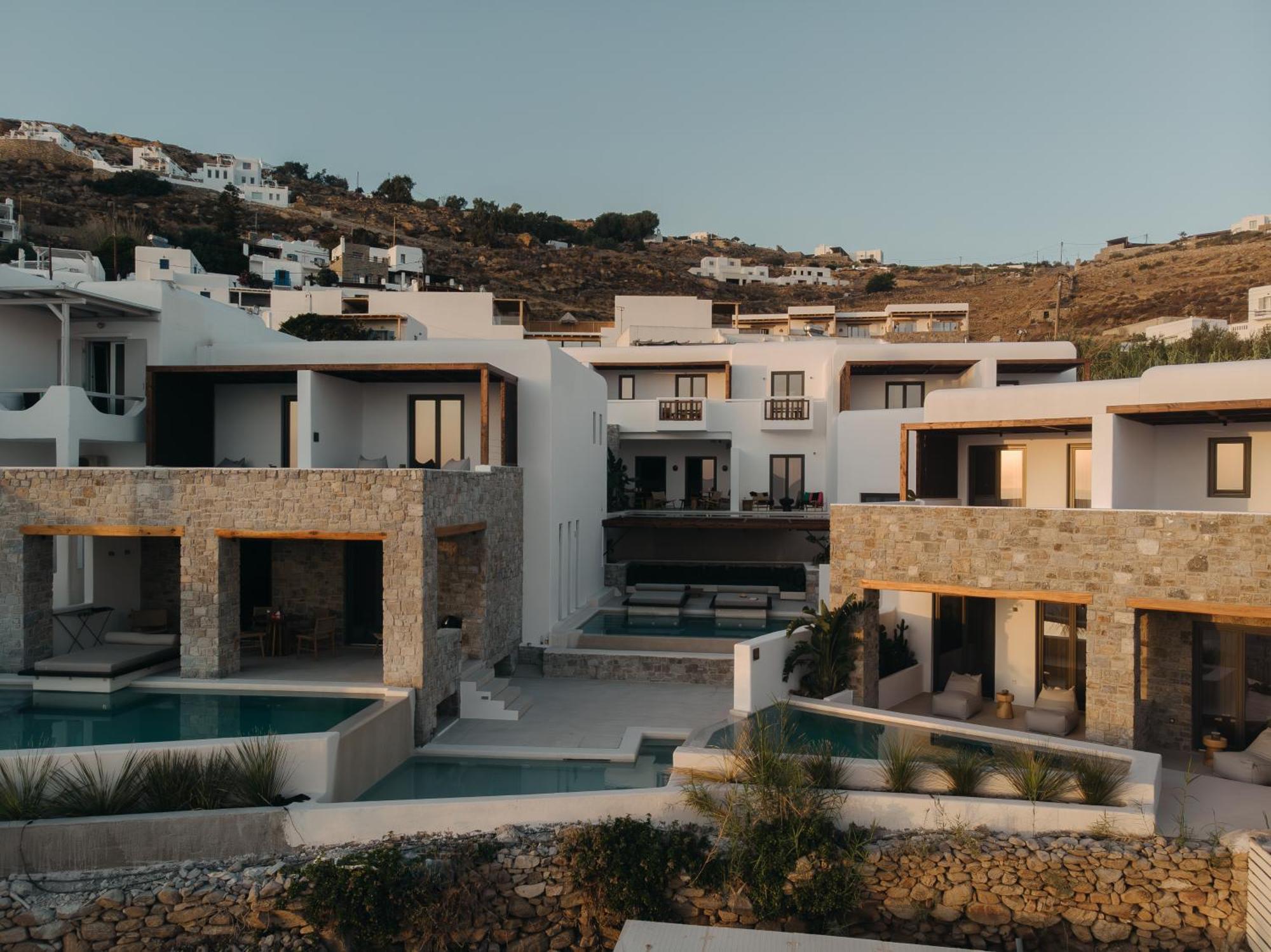 Hotel Bard De Sol Mykonos Town Exterior foto