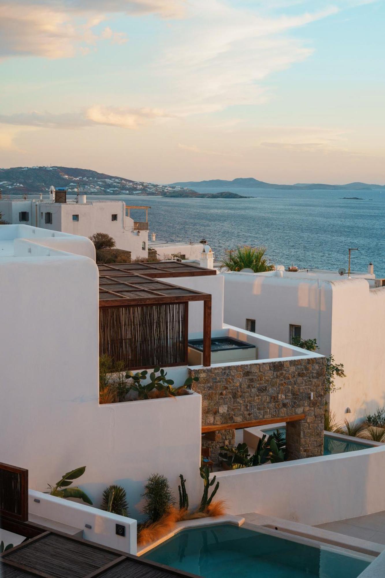 Hotel Bard De Sol Mykonos Town Exterior foto