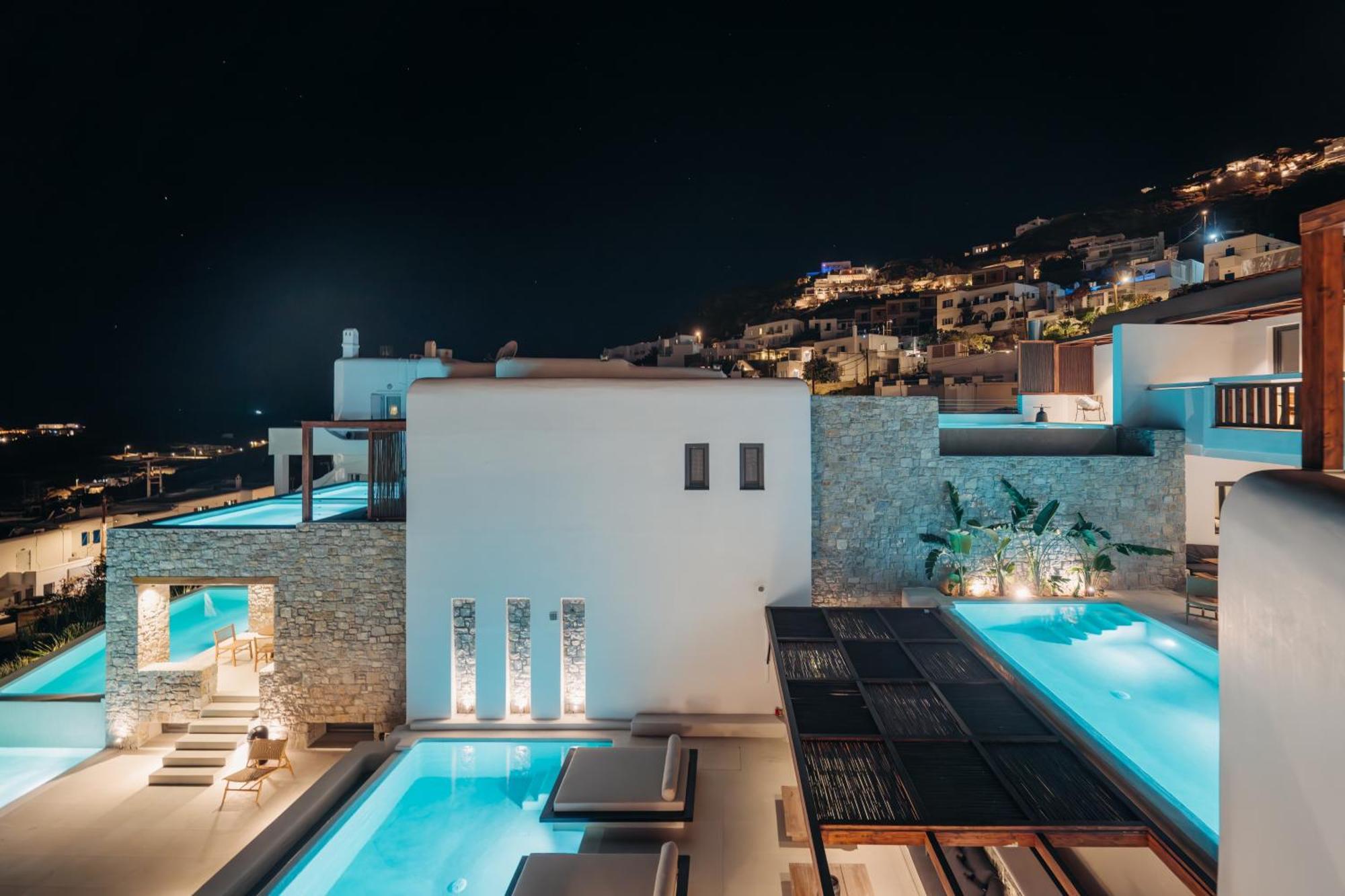 Hotel Bard De Sol Mykonos Town Exterior foto